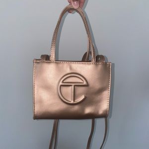 Rose gold Telfar bag!